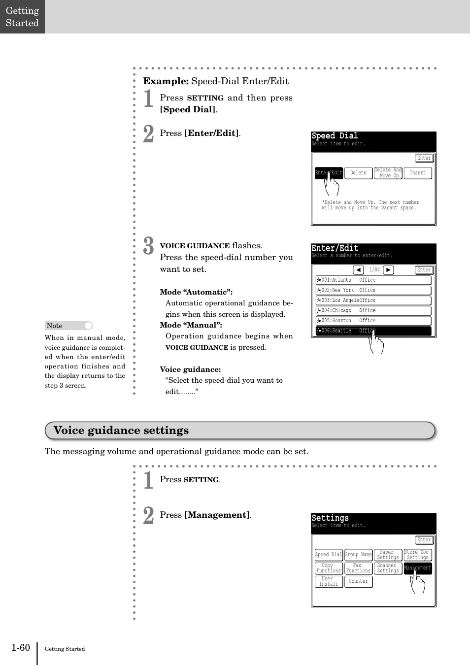 Voice guidance settings -60, Voice guidance settings | Muratec MFX-2830 User Manual | Page 78 / 471