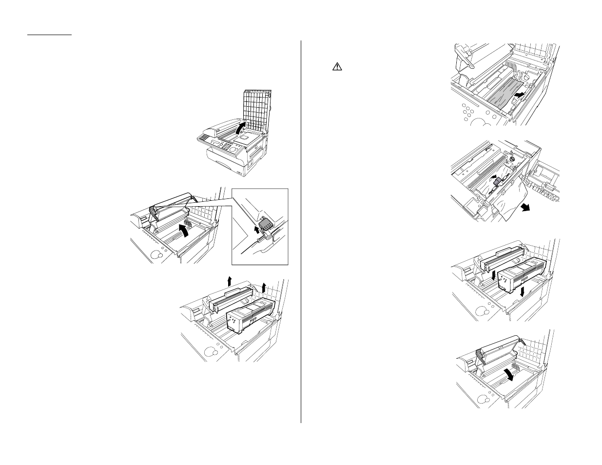 If a printout jams inside your machine | Muratec F-320 User Manual | Page 113 / 142