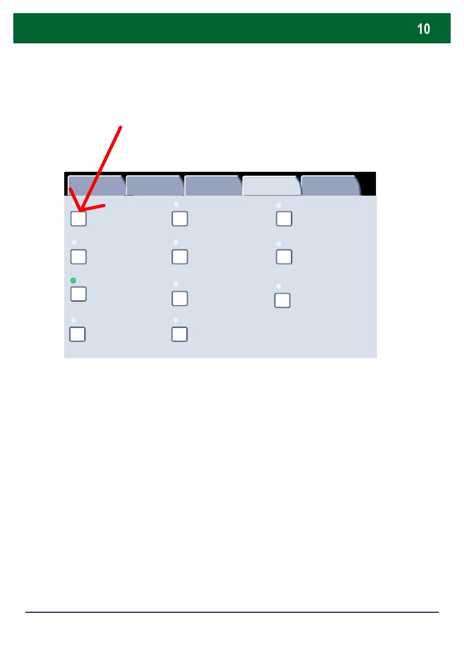 Booklet creation, Select the booklet creation button | Xerox DocuColor 252  EU User Manual | Page 108 / 129