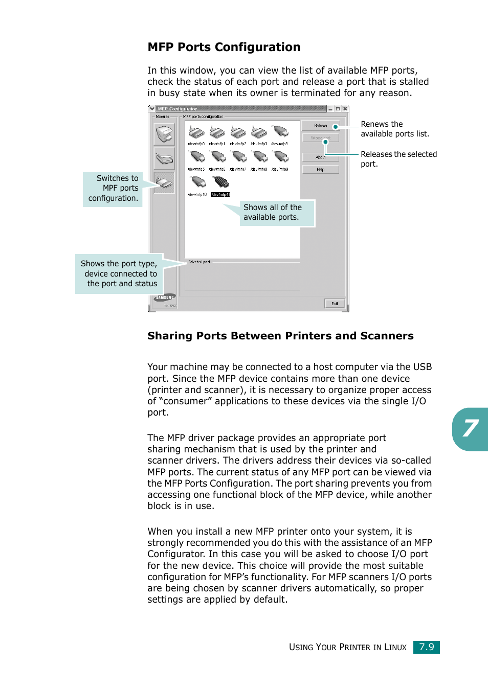 Mfp ports configuration | Muratec F-114 Series User Manual | Page 148 / 211