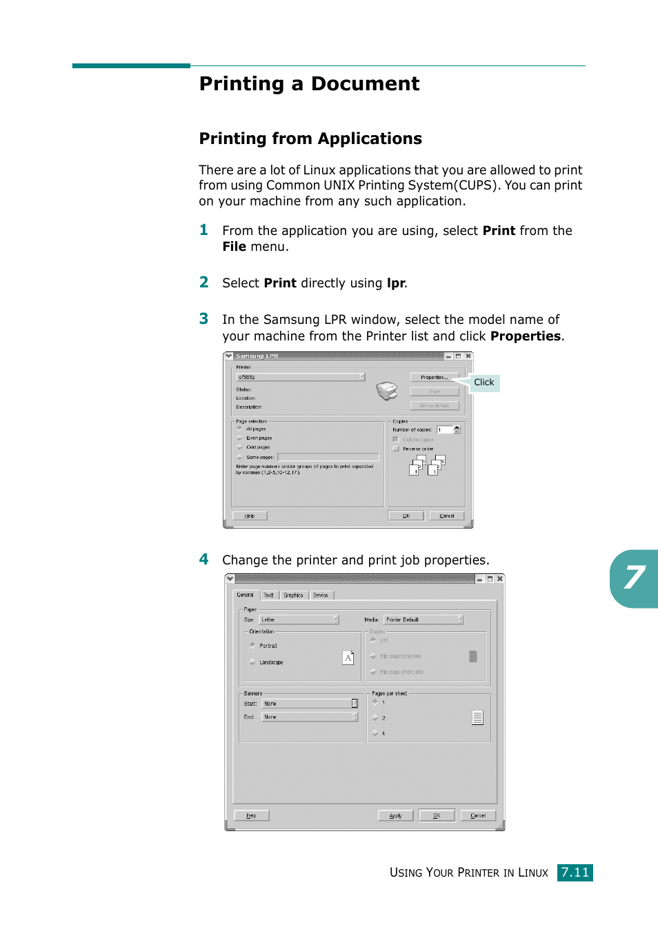 Printing a document, Printing from applications | Muratec F-114 Series User Manual | Page 150 / 211