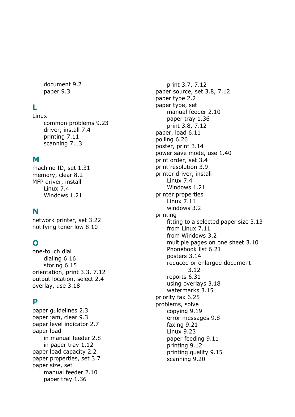 Muratec F-114 Series User Manual | Page 210 / 211