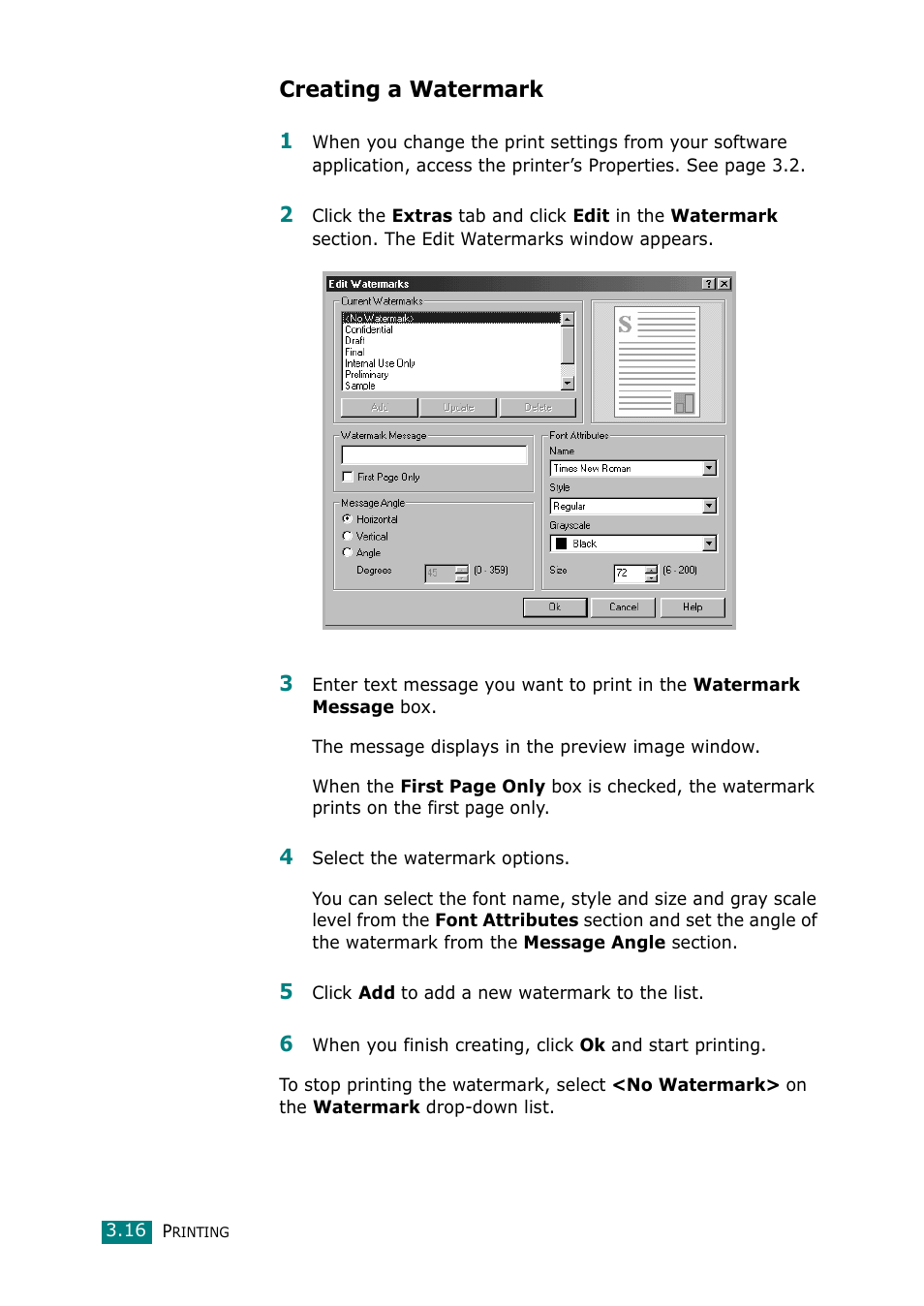 Creating a watermark | Muratec F-114 Series User Manual | Page 79 / 211
