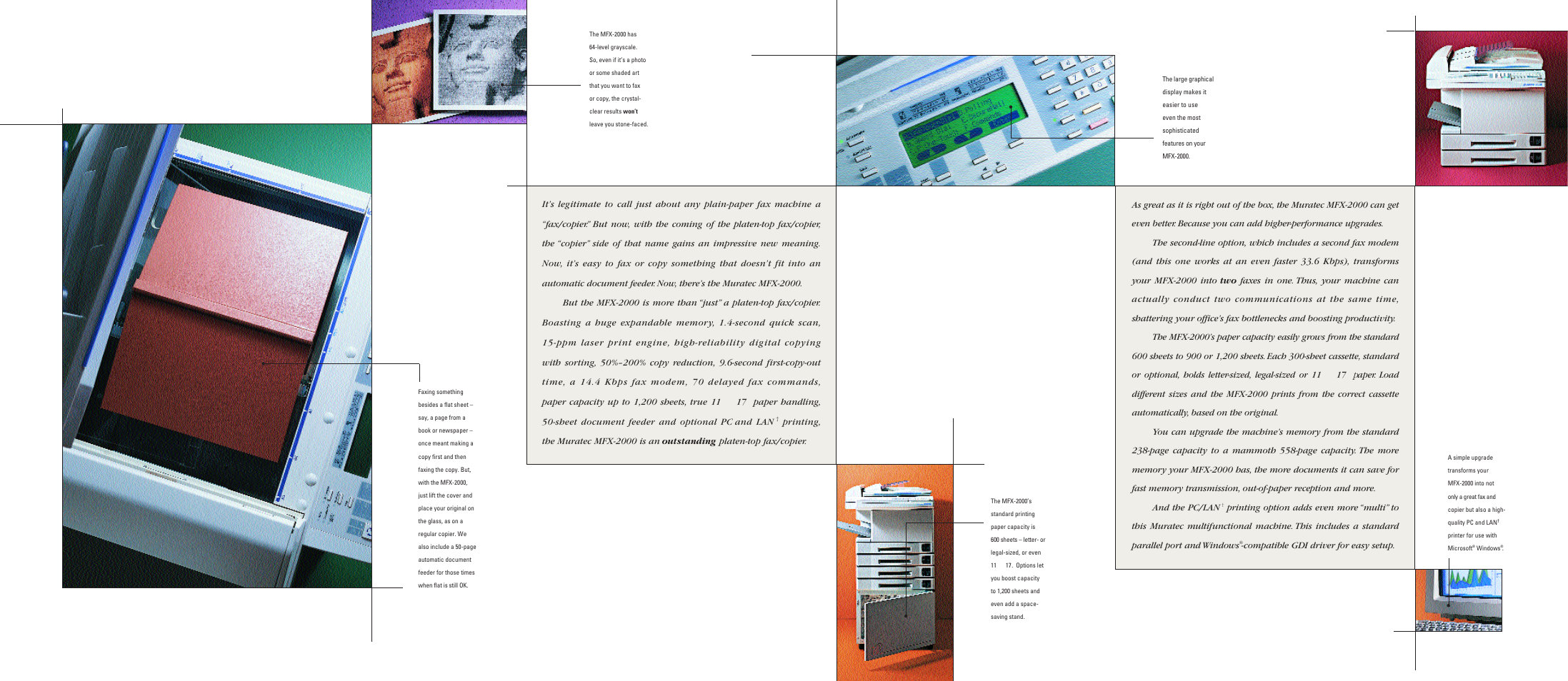 Muratec MFX-2000 User Manual | Page 2 / 2