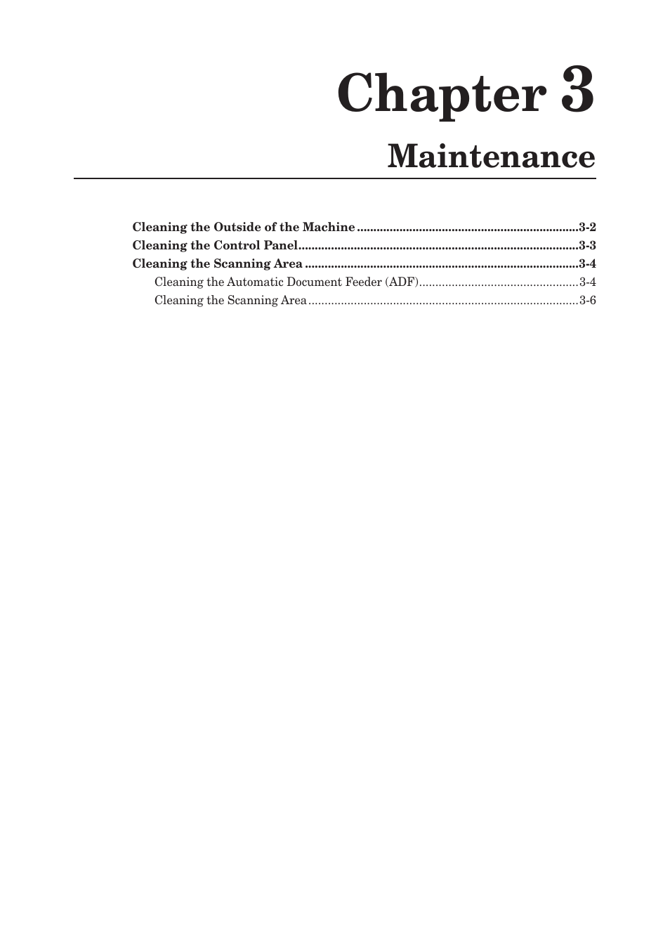 Chapter 3 maintenance, Chapter | Muratec QUADACCESS MFX-2590 User Manual | Page 132 / 165