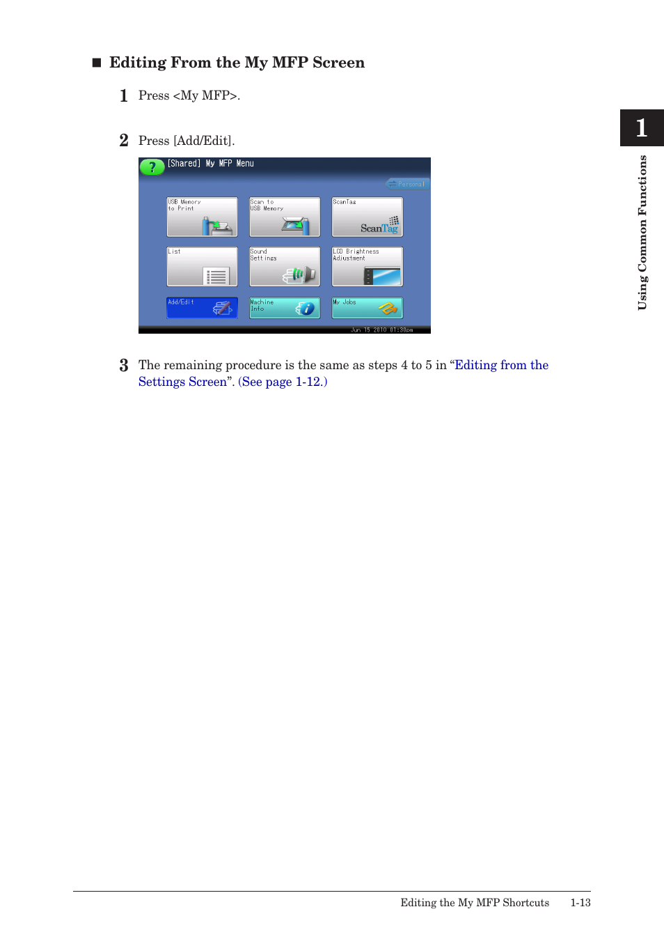 Muratec QUADACCESS MFX-2590 User Manual | Page 20 / 165