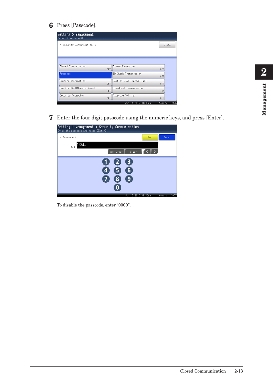 Muratec QUADACCESS MFX-2590 User Manual | Page 62 / 165