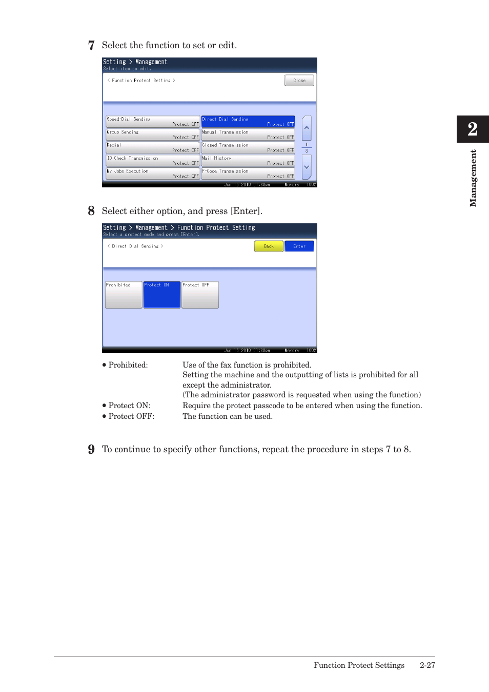 Muratec QUADACCESS MFX-2590 User Manual | Page 76 / 165