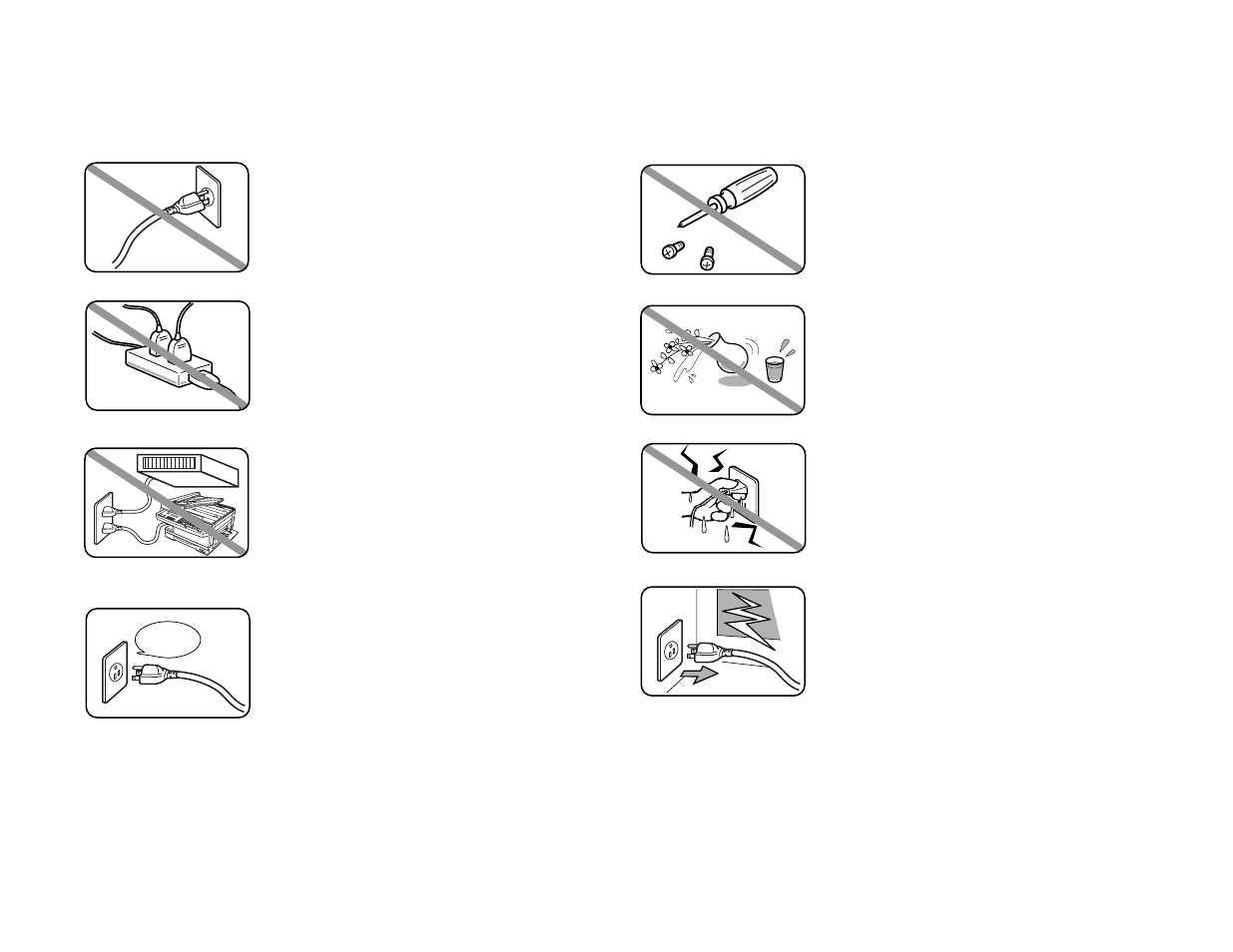 Power requirements, General precautions | Muratec MFX-1500E User Manual | Page 6 / 142