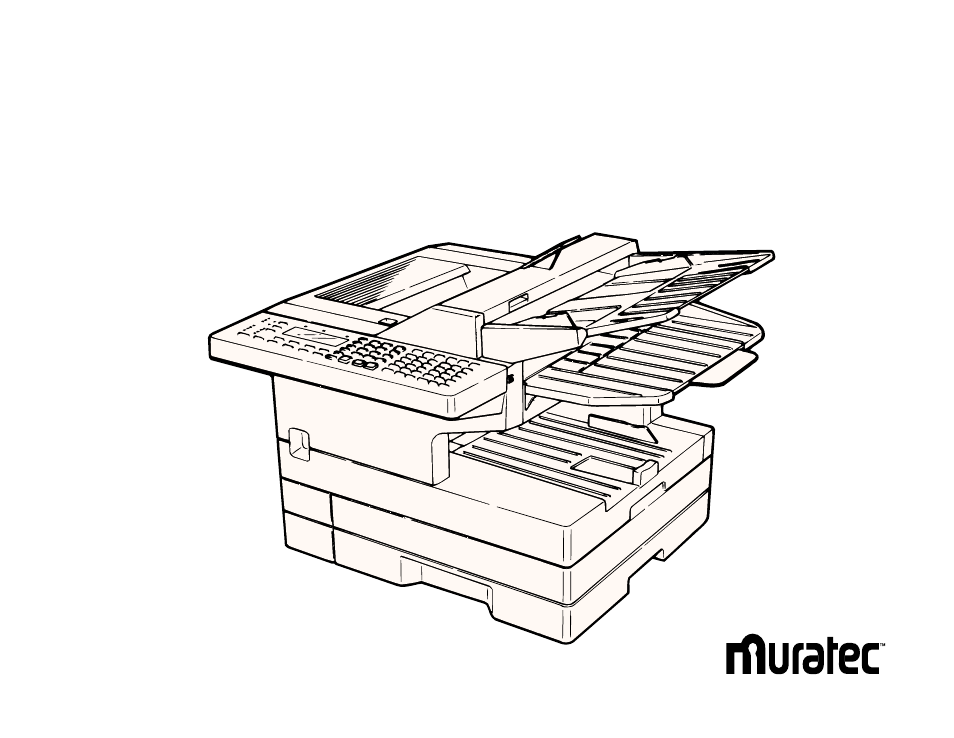 Muratec F-150 User Manual | 115 pages