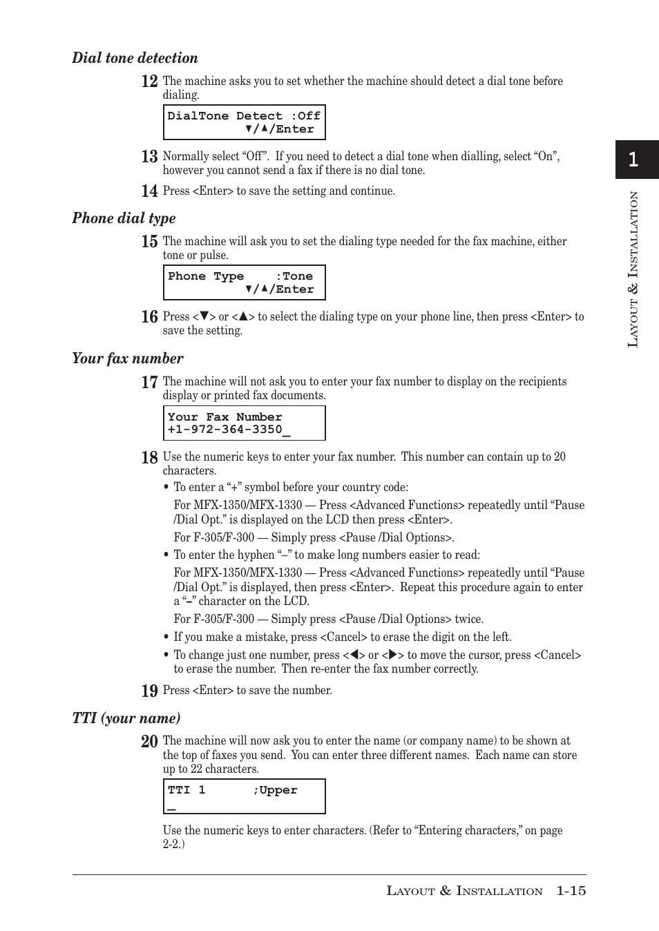 Muratec MFX-1350 User Manual | Page 34 / 197