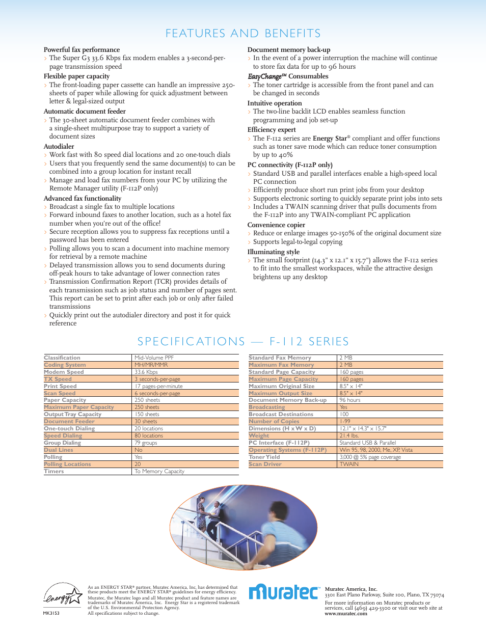 Muratec F-112 User Manual | Page 2 / 2