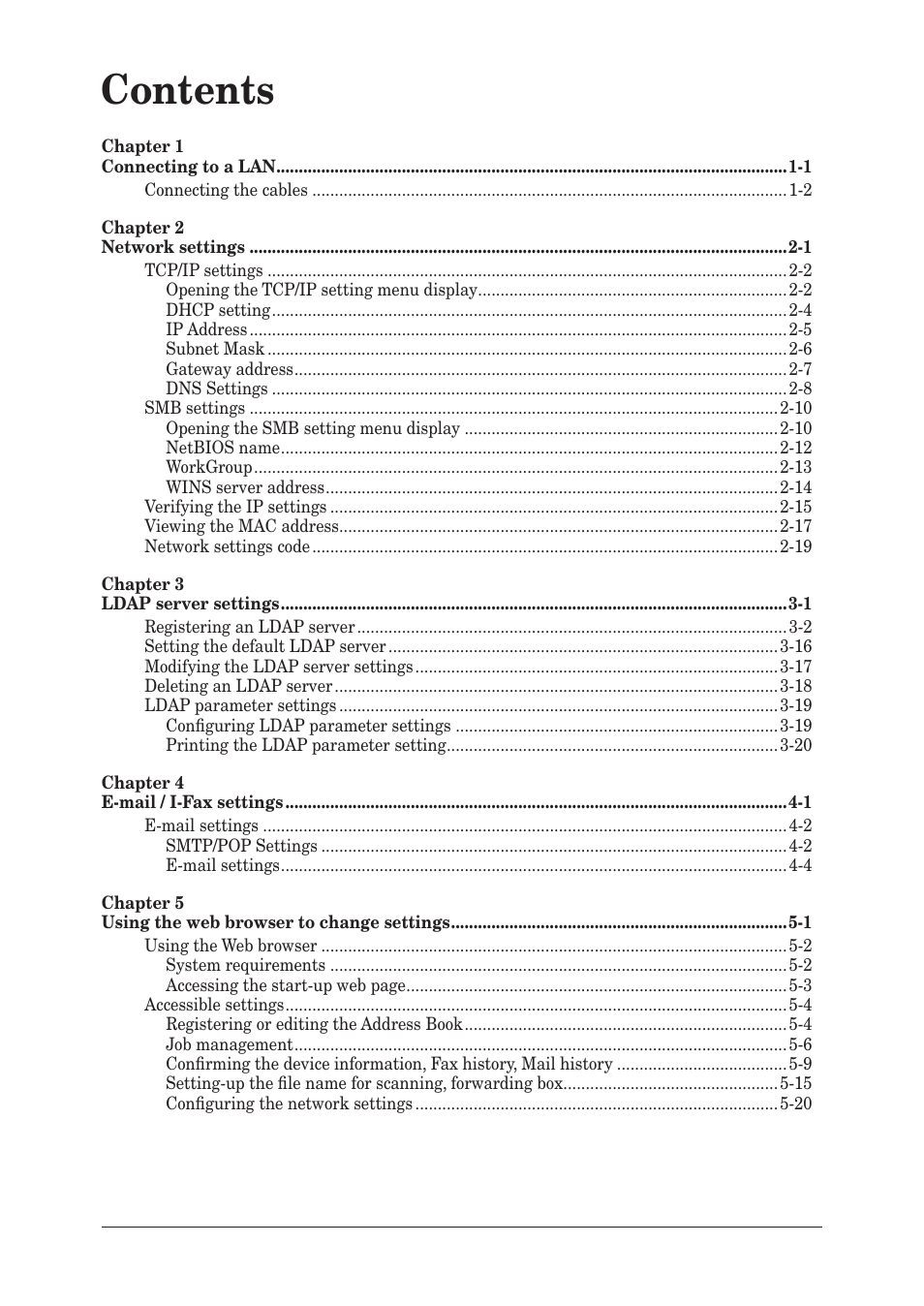 Muratec F-520 User Manual | Page 3 / 110