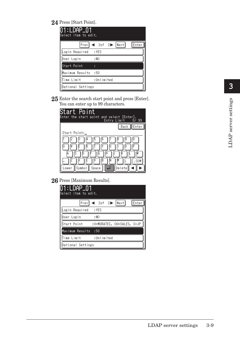 Muratec F-520 User Manual | Page 38 / 110