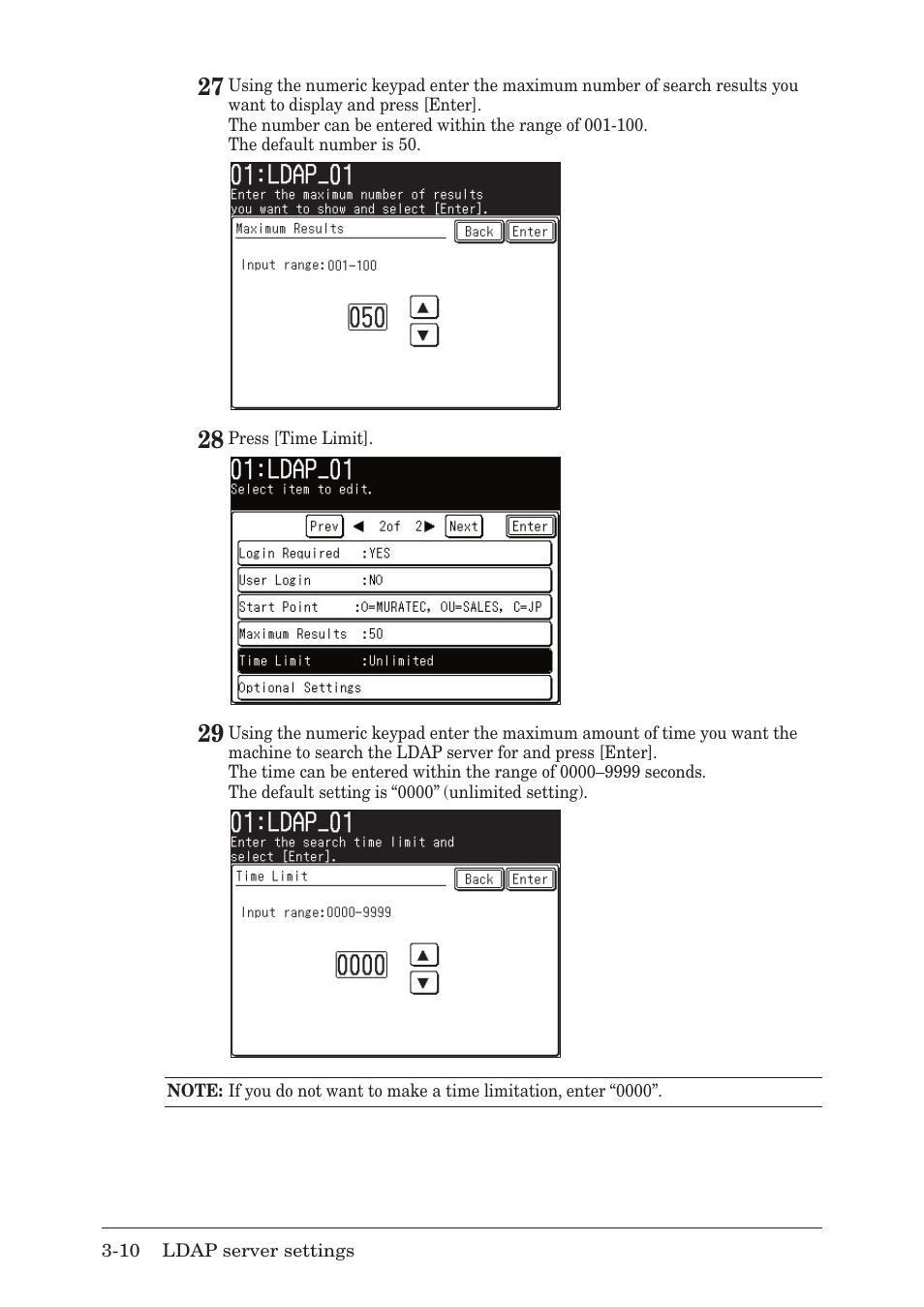 Muratec F-520 User Manual | Page 39 / 110