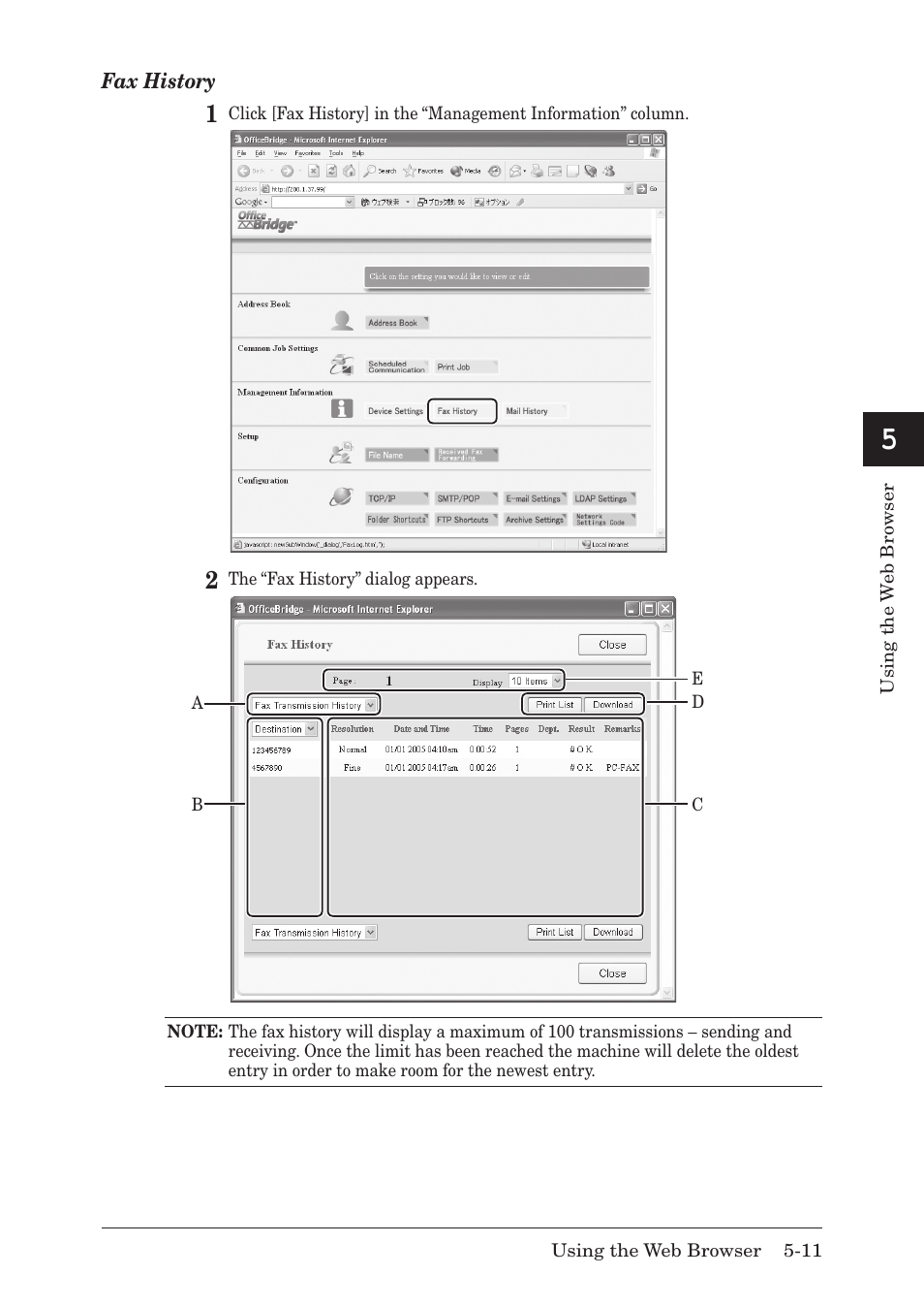 Muratec F-520 User Manual | Page 64 / 110