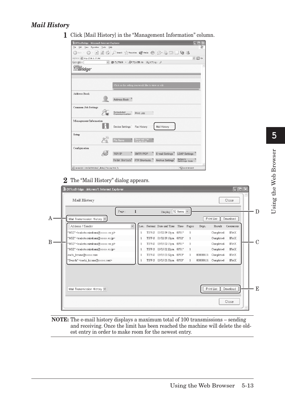 Muratec F-520 User Manual | Page 66 / 110