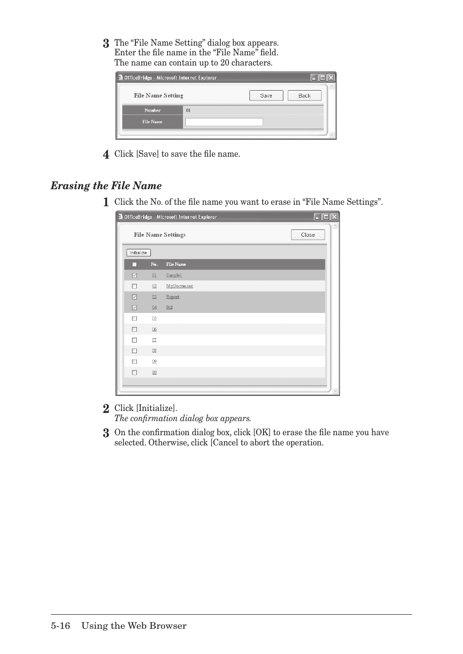 Muratec F-520 User Manual | Page 69 / 110