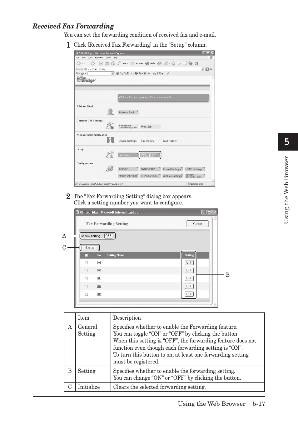 Muratec F-520 User Manual | Page 70 / 110