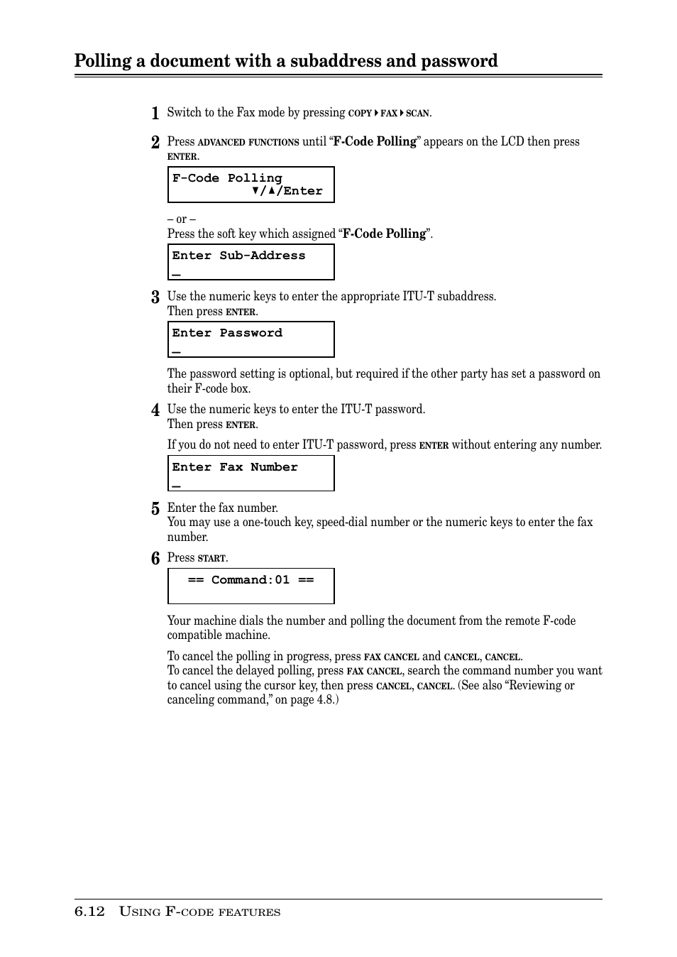 Muratec PLAIN-PAPER DIGITAL FAX/COPIER/PRINTER/SCANNER MFX-1330 User Manual | Page 112 / 189