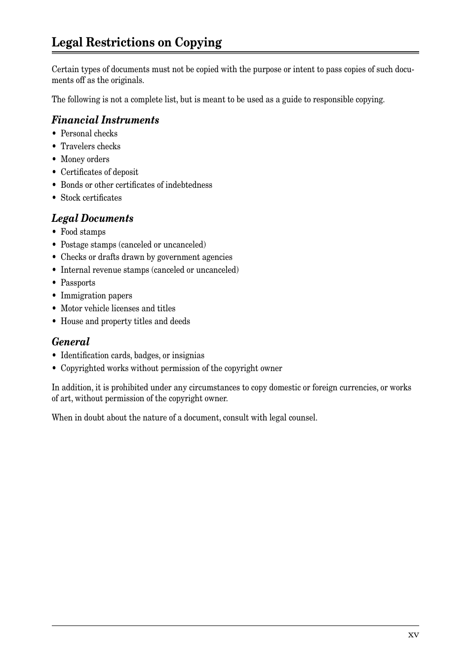 Muratec PLAIN-PAPER DIGITAL FAX/COPIER/PRINTER/SCANNER MFX-1330 User Manual | Page 17 / 189