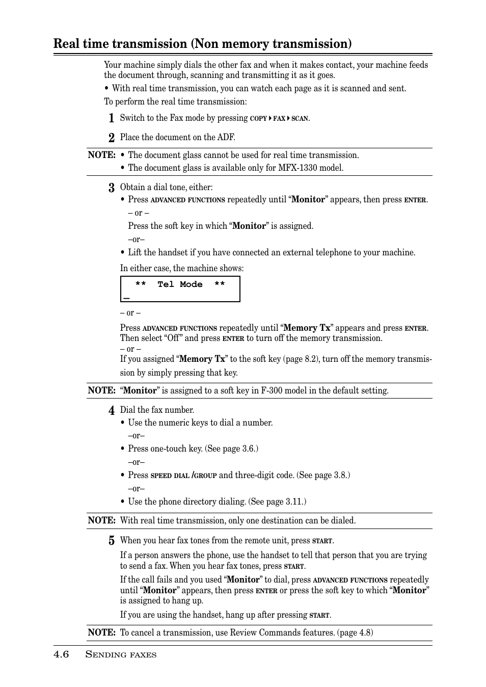 Muratec PLAIN-PAPER DIGITAL FAX/COPIER/PRINTER/SCANNER MFX-1330 User Manual | Page 70 / 189