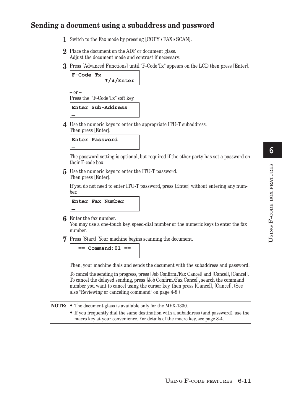 Muratec F-300 User Manual | Page 111 / 191