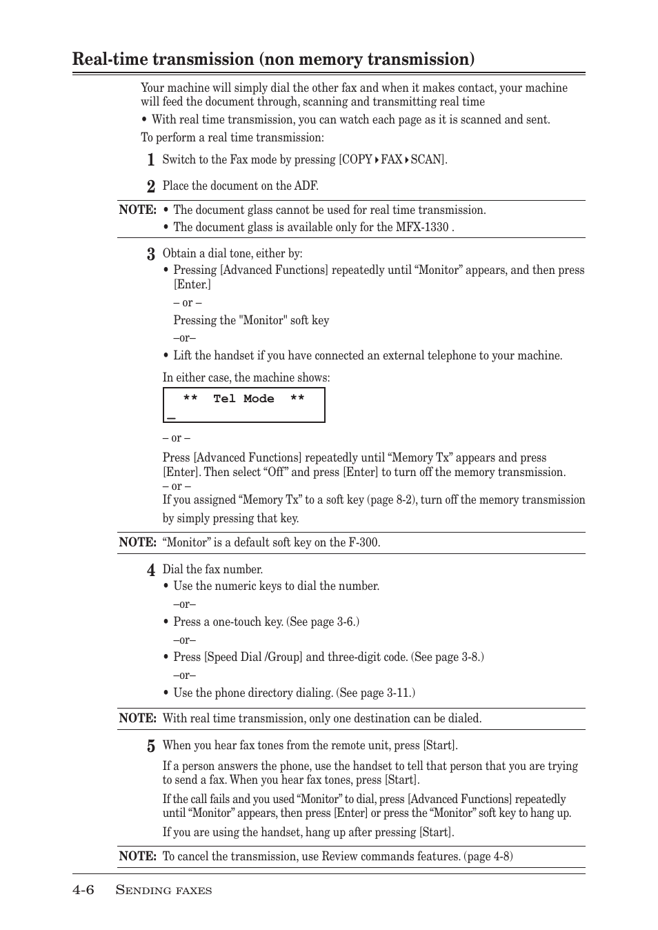 Muratec F-300 User Manual | Page 70 / 191
