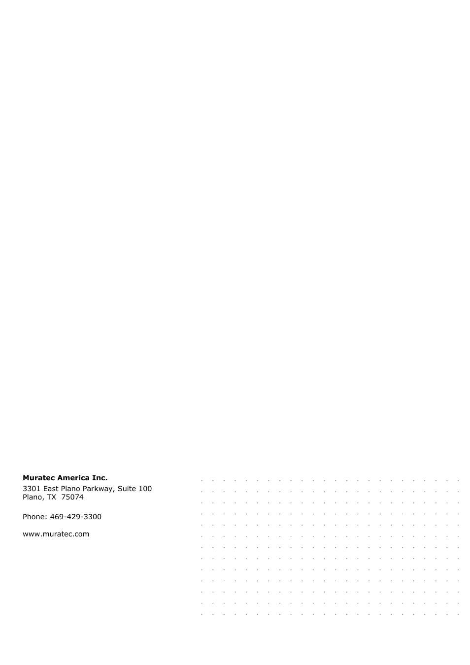 Muratec MFX-C2700 User Manual | Page 166 / 166