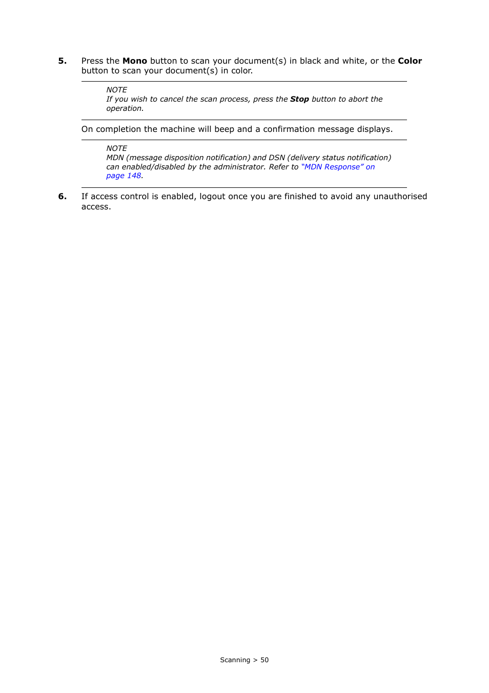 Muratec MFX-C2700 User Manual | Page 50 / 166