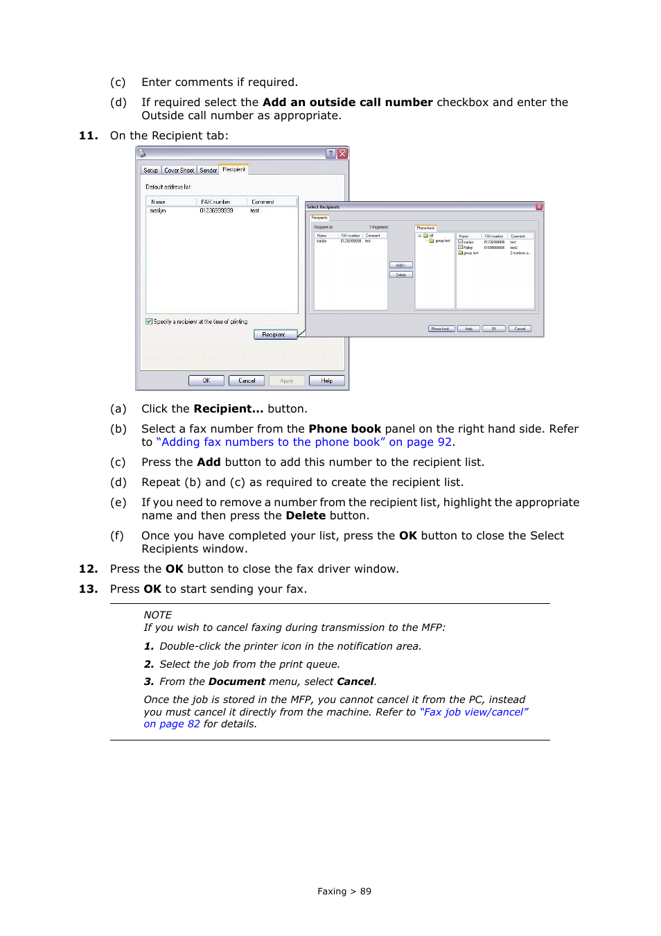 Muratec MFX-C2700 User Manual | Page 89 / 166