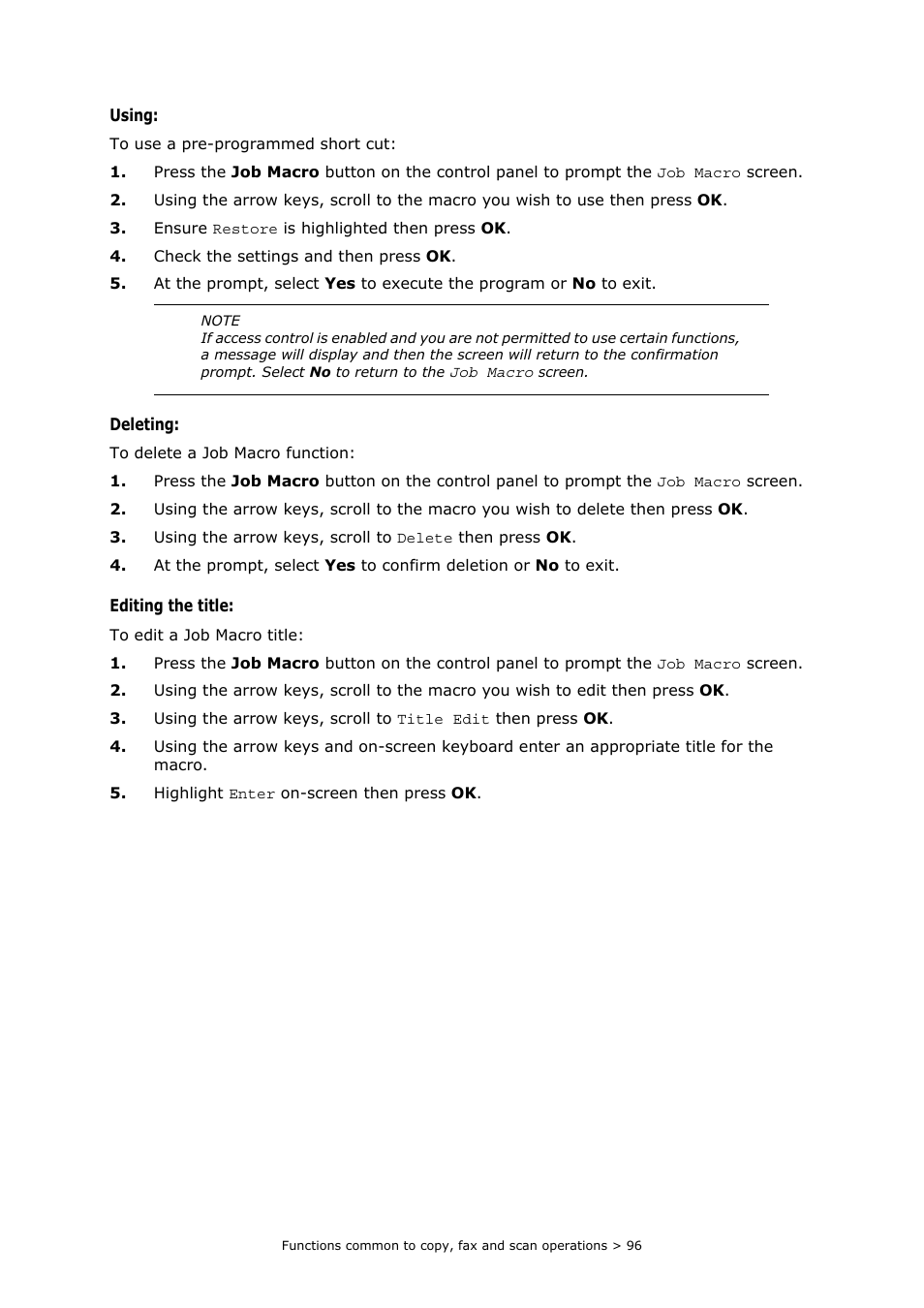 Muratec MFX-C2700 User Manual | Page 96 / 166