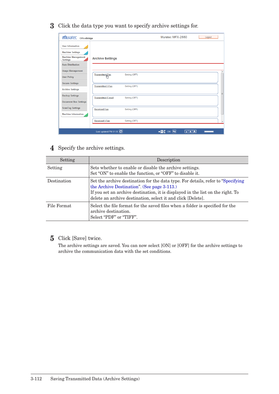Muratec MFX-2590 User Manual | Page 195 / 279