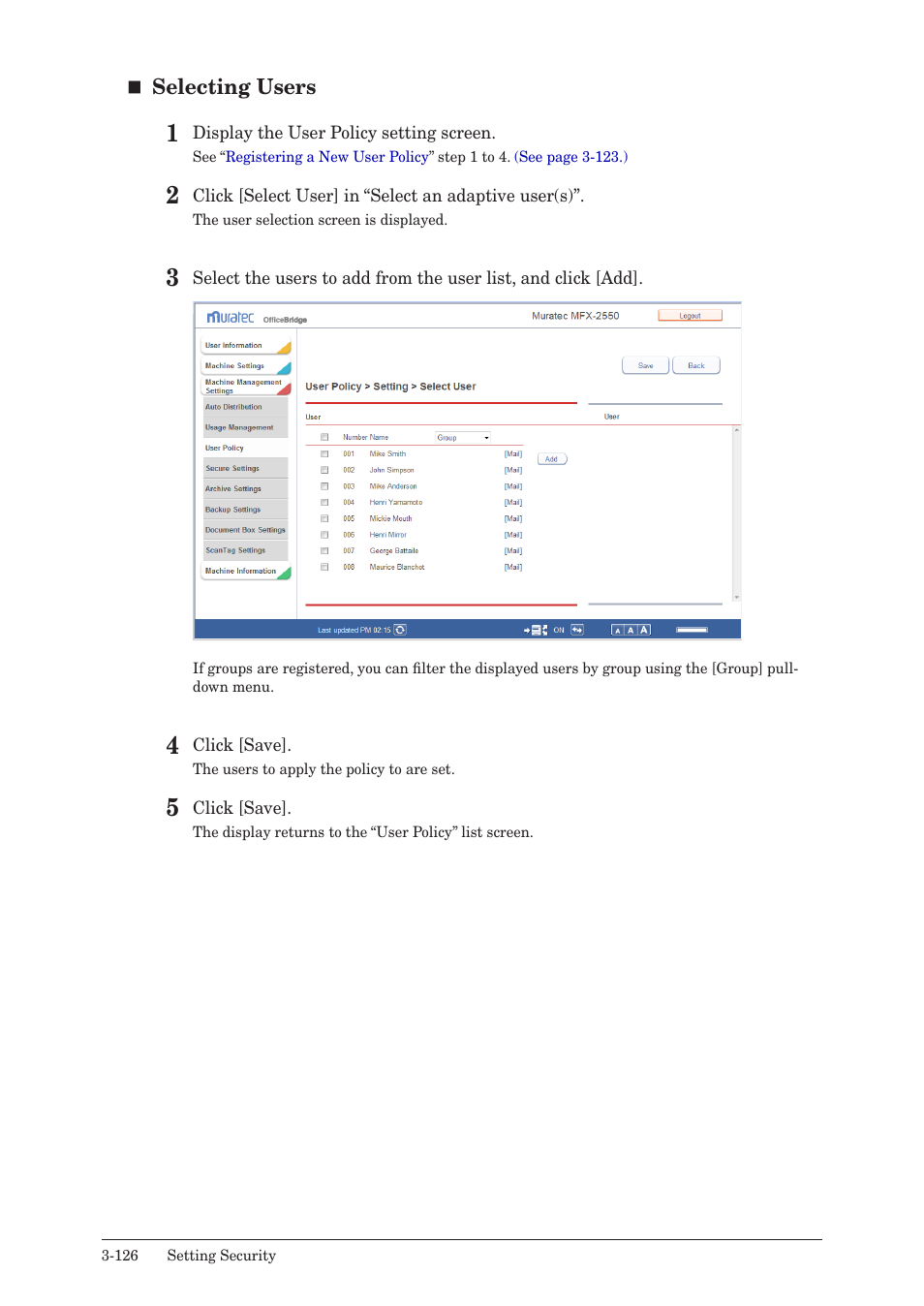 Muratec MFX-2590 User Manual | Page 209 / 279