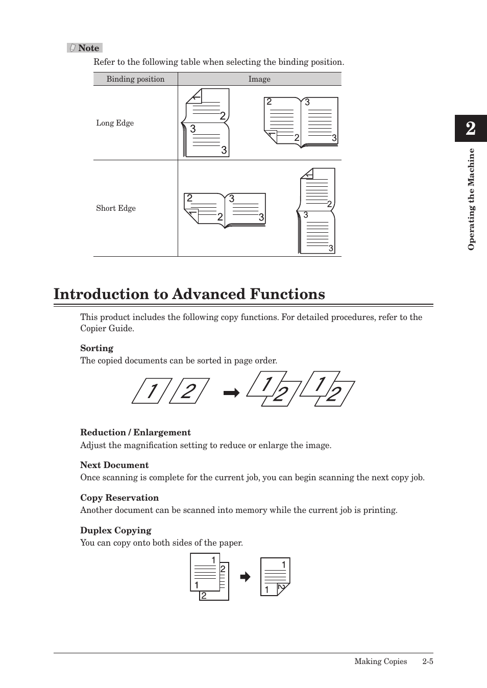 Introduction to advanced functions, Introduction to advanced functions -5 | Muratec MFX-2550 User Manual | Page 60 / 129
