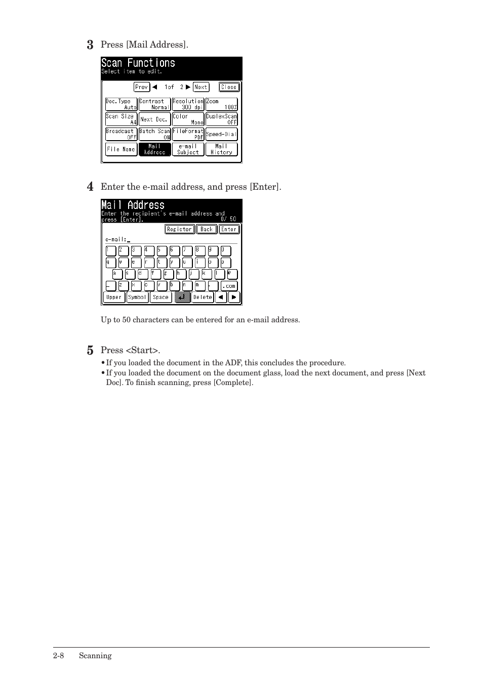 Muratec MFX-2550 User Manual | Page 63 / 129