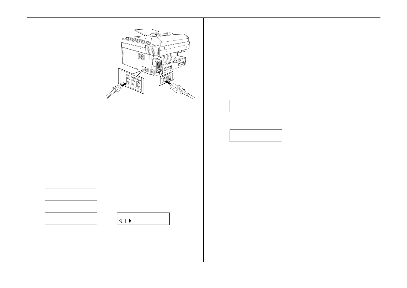 Plug in and power up, Turn off the transport mode | Muratec MFX-1500 User Manual | Page 26 / 149
