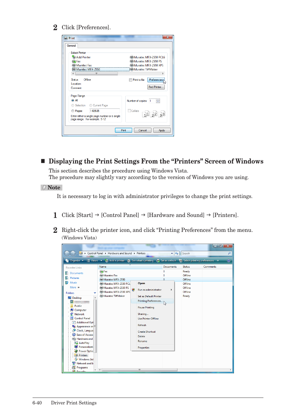 Muratec QUADACCESS MFX-2550 User Manual | Page 123 / 193