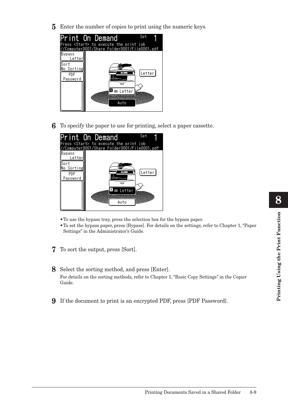 Muratec QUADACCESS MFX-2550 User Manual | Page 176 / 193
