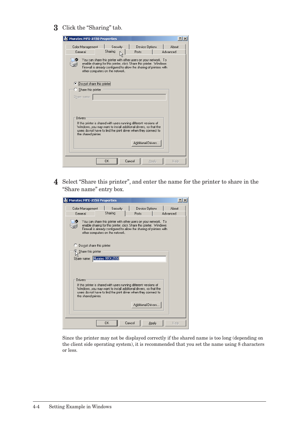 Muratec QUADACCESS MFX-2550 User Manual | Page 55 / 193