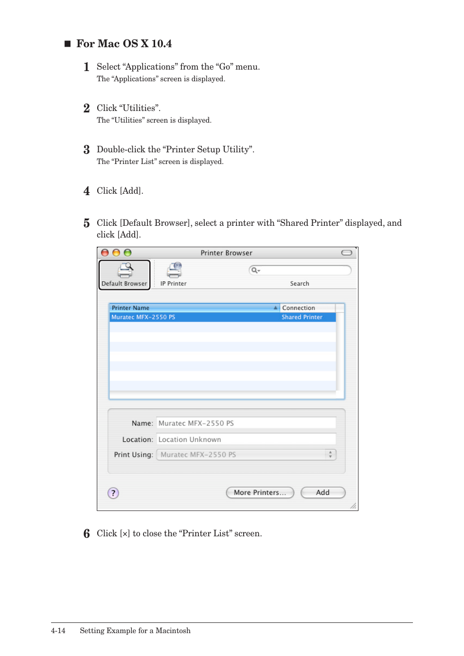 Muratec QUADACCESS MFX-2550 User Manual | Page 65 / 193