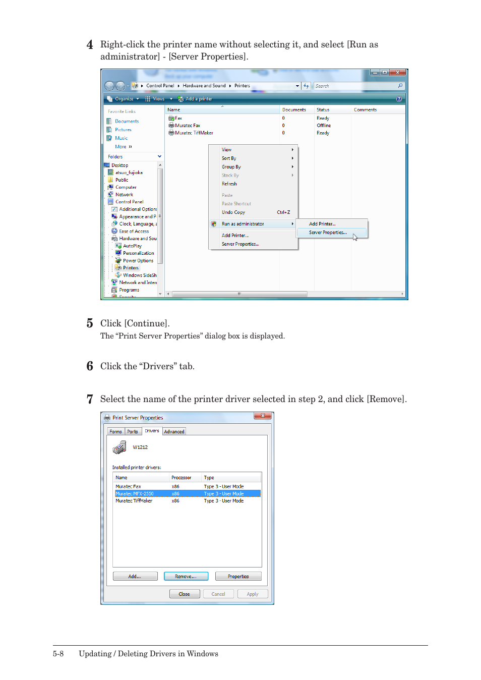 Muratec QUADACCESS MFX-2550 User Manual | Page 75 / 193