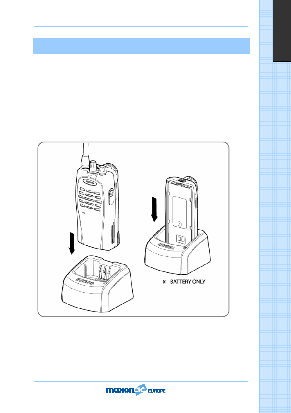English, Battery charging and care | Muratec SL1000 User Manual | Page 10 / 20