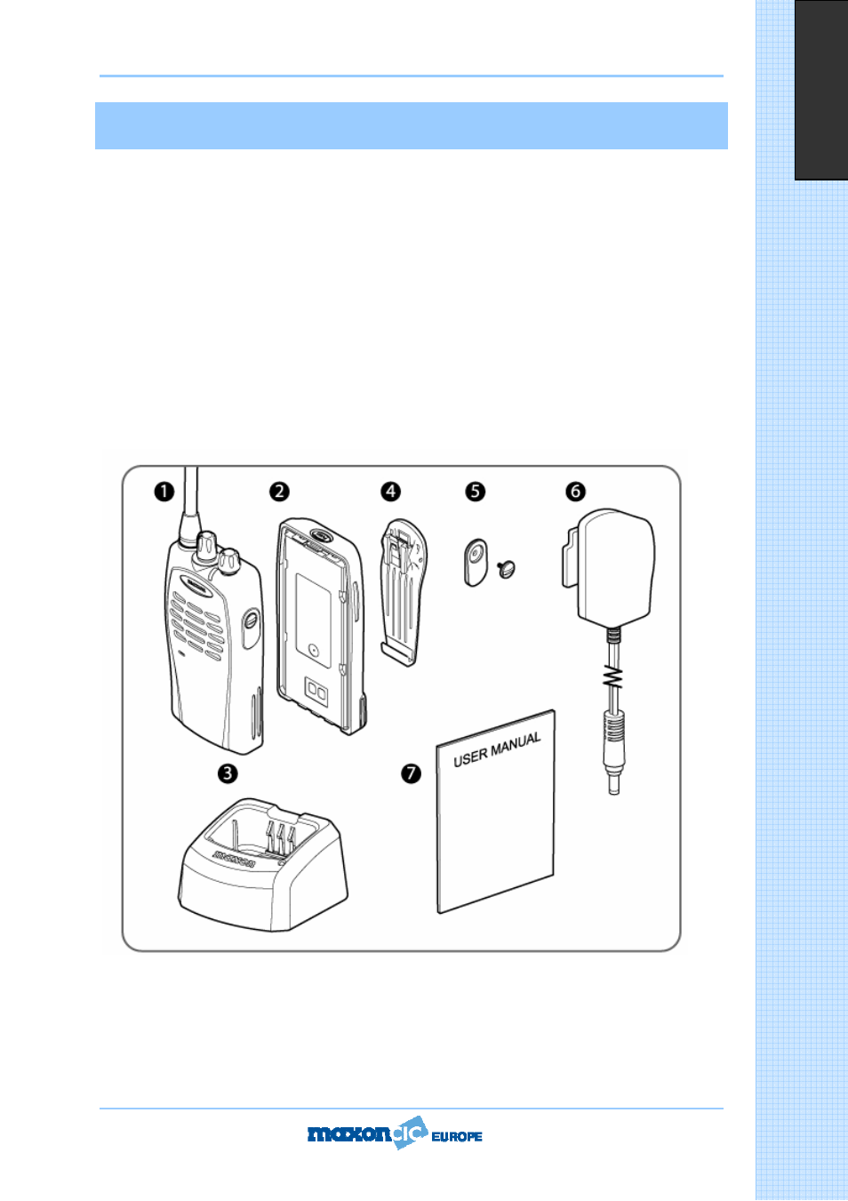 English, Unpacking information | Muratec SL1000 User Manual | Page 5 / 20