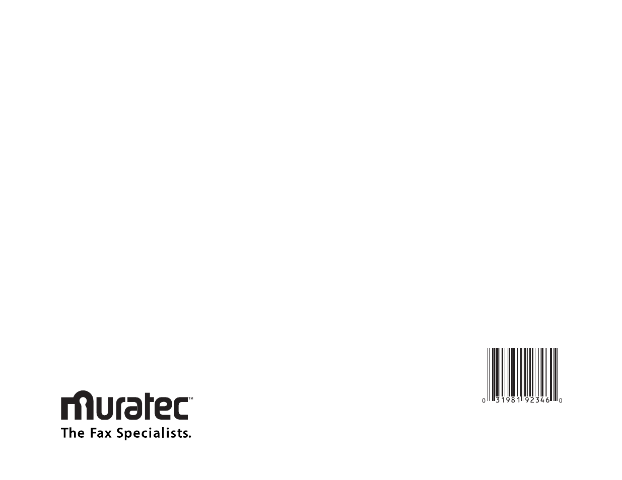 Muratec f-98 quick reference guide | Muratec F-98 User Manual | Page 2 / 109