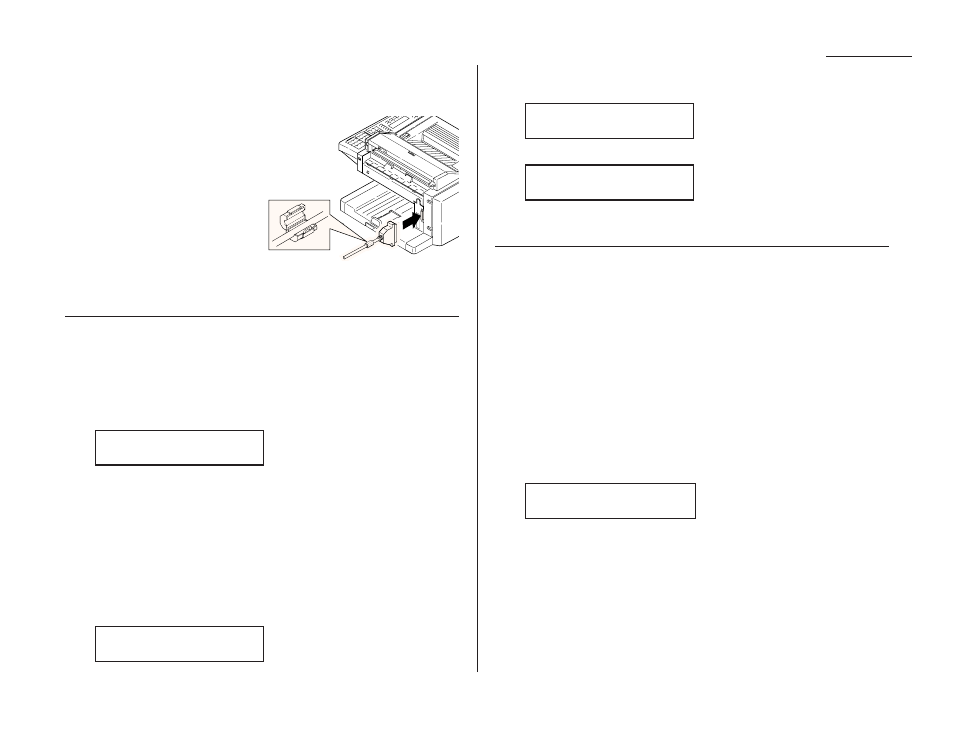 Entering the, Settings, Using your fax’s new pc connection | Muratec F-98 User Manual | Page 71 / 109