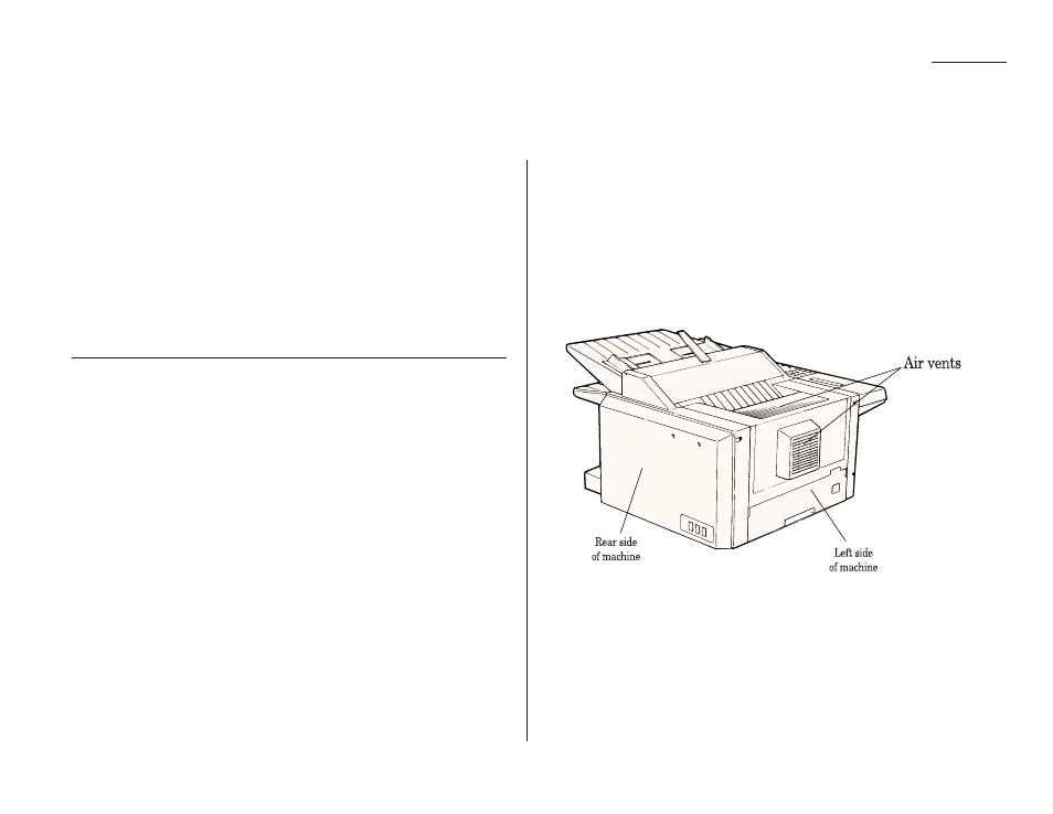 Caring for your fax machine, Cleaning tips, Keep the air vents clean | Muratec F-98 User Manual | Page 90 / 109