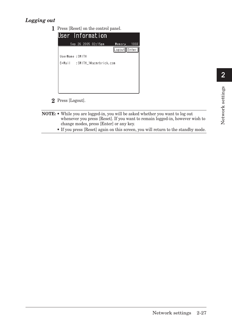 Muratec MFX-1430 User Manual | Page 34 / 120