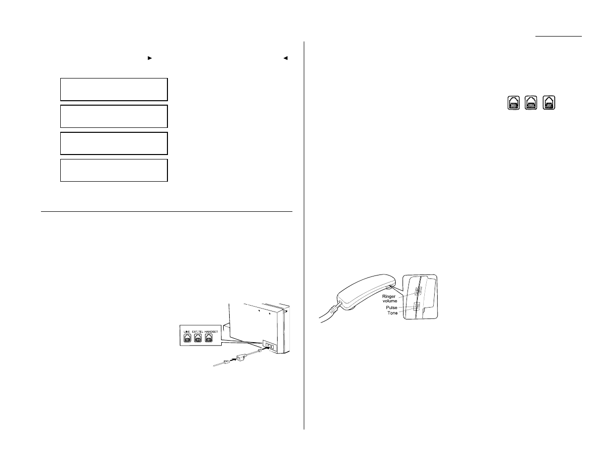 Attaching your telephone or answering machine, Attaching an optional handset | Muratec F-160 User Manual | Page 16 / 126