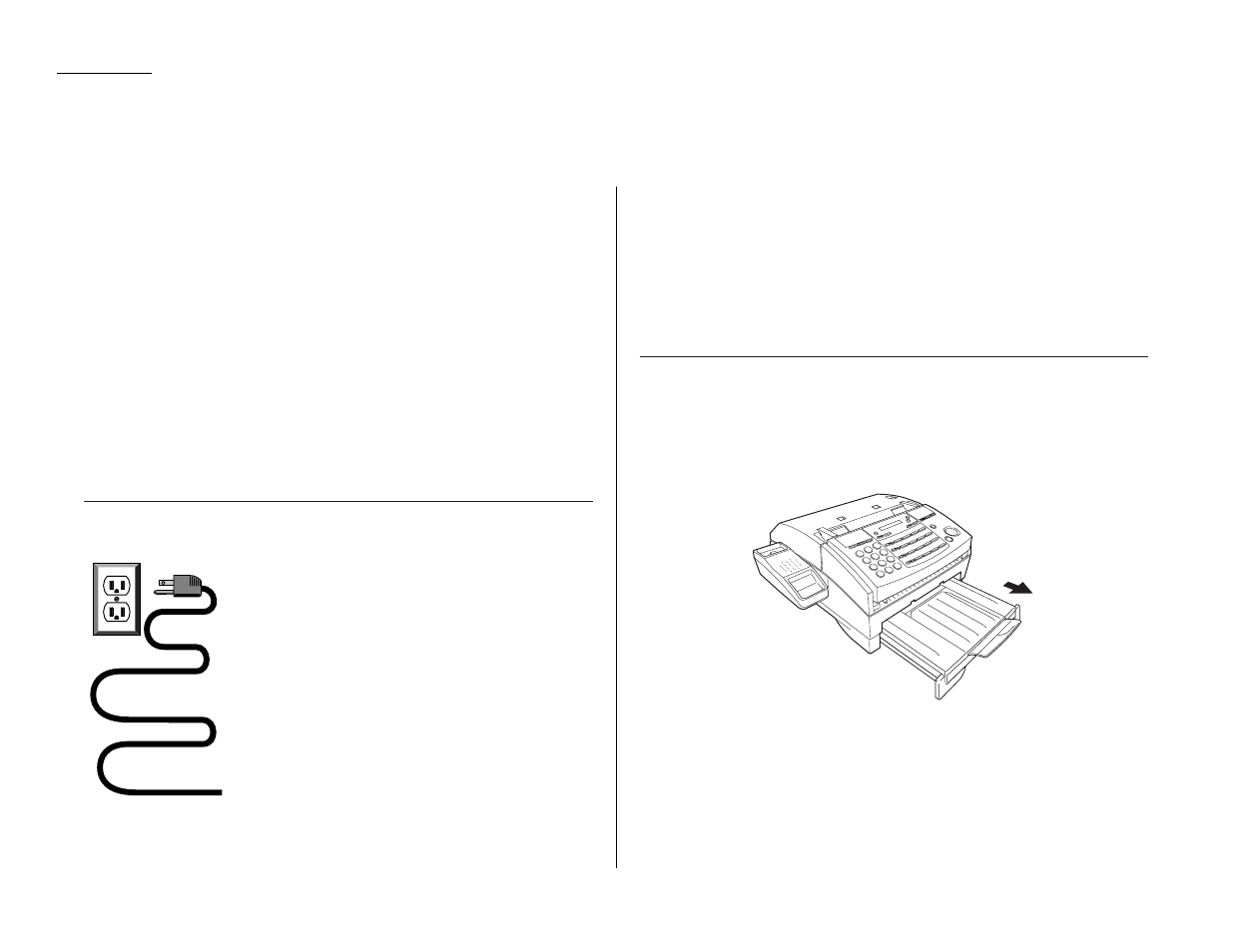 Setting up, Pick an installation spot first, Power tips | Loading paper | Muratec F-65 User Manual | Page 14 / 114